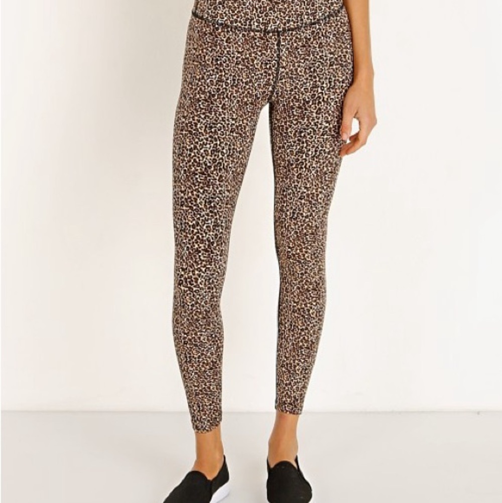 Varley Luna Legging Classic Leopard Size Small - Picture 2 of 10